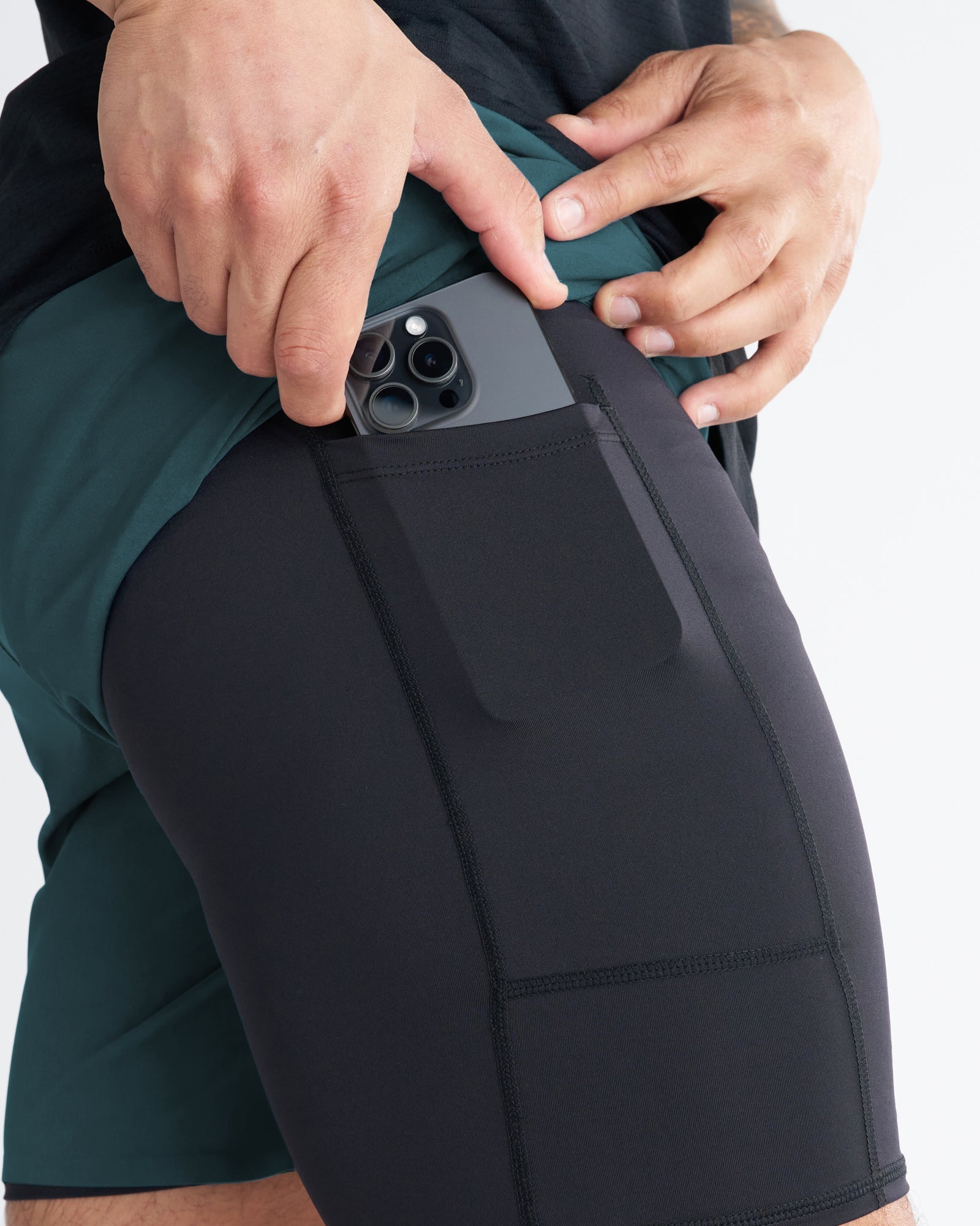 Pulse Tech Liner Short - Teal