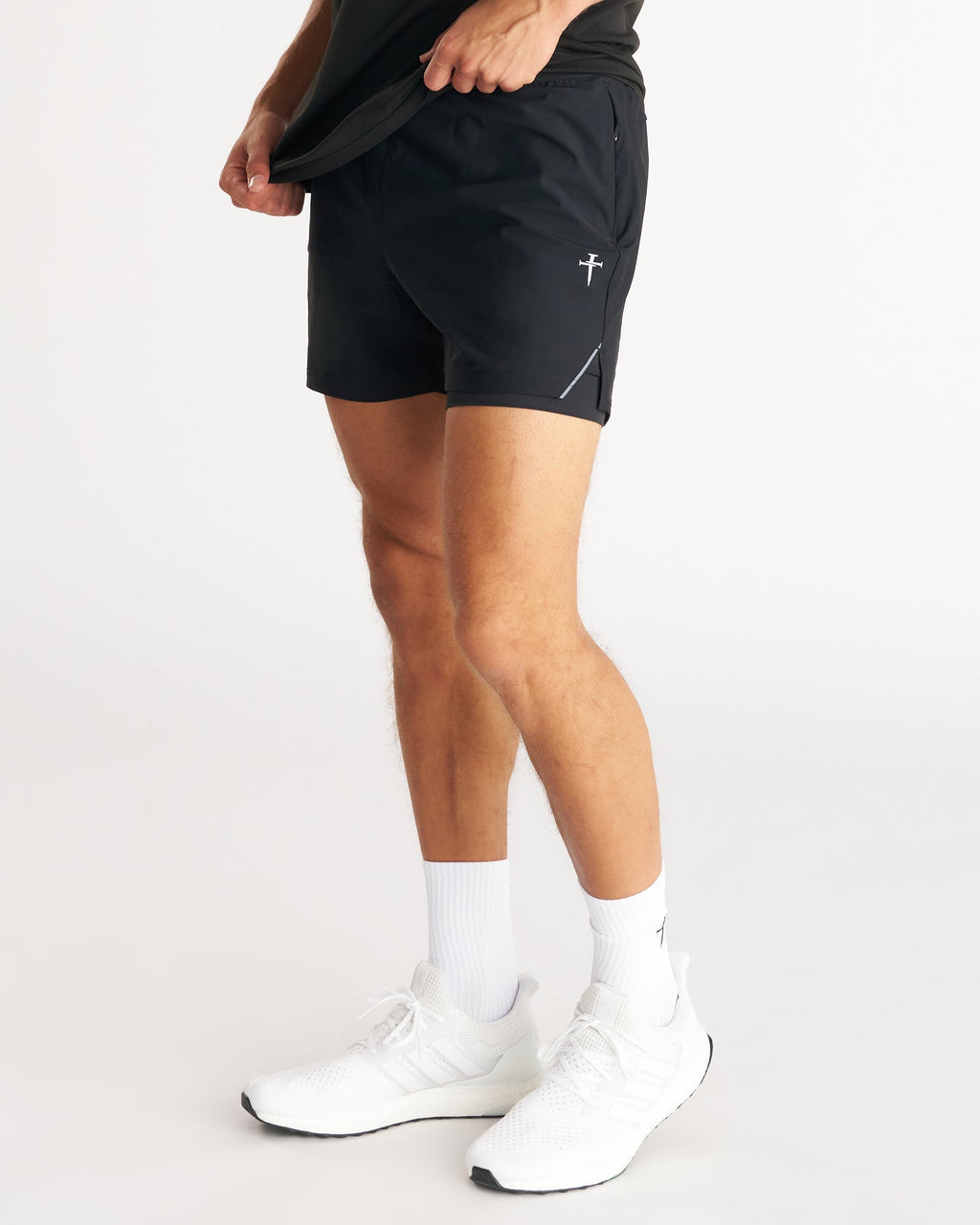 Vapor-Lite™ Liner 5" Short "Cross" - Black