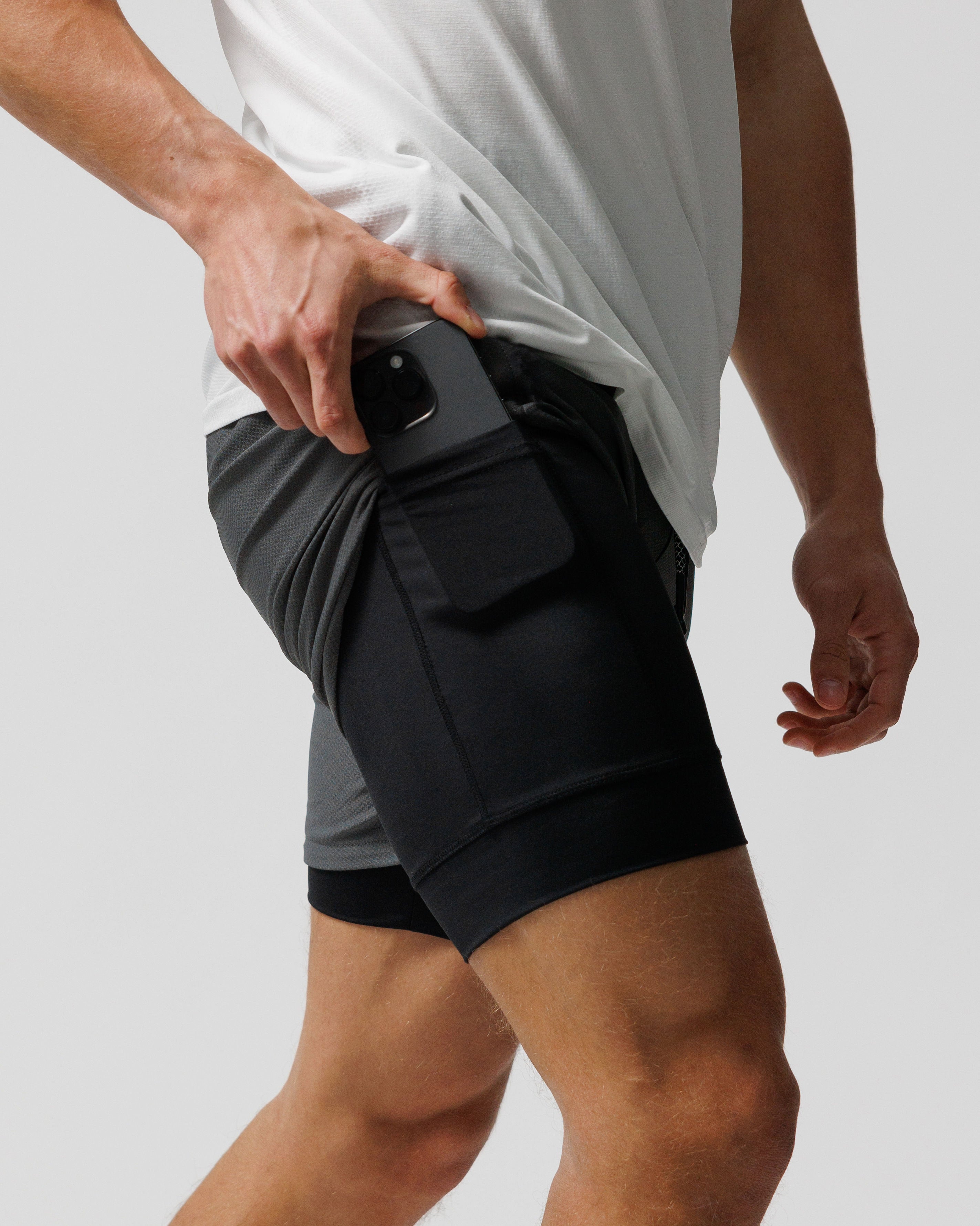 Pro-Tech 2.0 Liner Short "Mission" - Space Grey