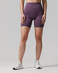 Nova 7" Biker Short - Black Plum