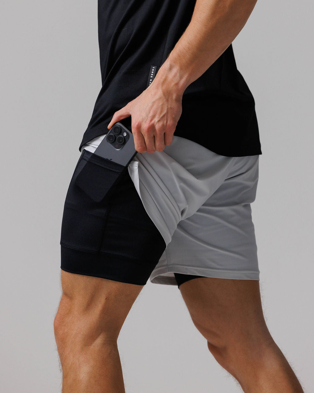Vapor-Lite™ Liner Short "Three Nails" - Stone
