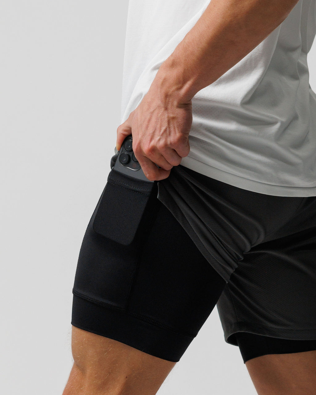 Pro-Tech 2.0 Liner Short "Mission" - Space Grey